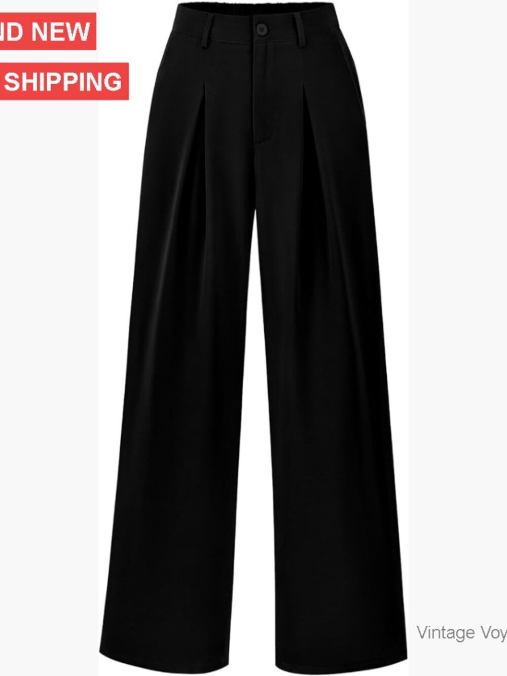 High Waist Palazzo Pants Wide Leg Trousers Business Casual Office Work